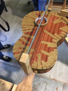  Clamping Back of Guitar 